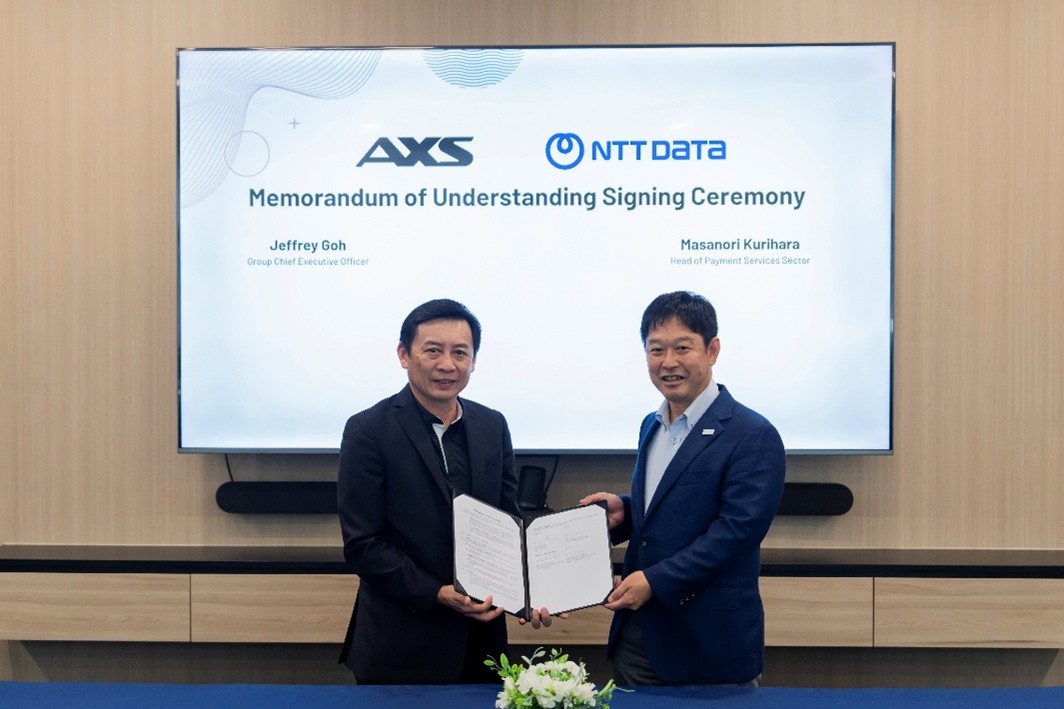 AXS and NTT DATA Japan Enter MOU to Streamline Cross Border Bill Payments Across East and Southeast Asia